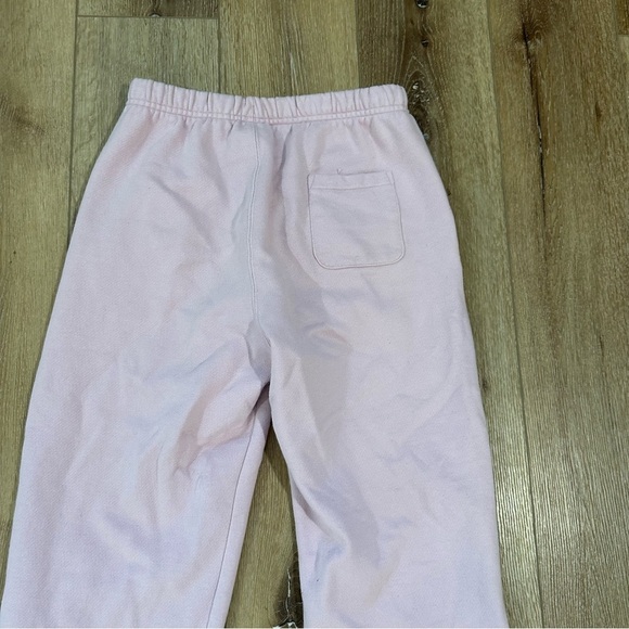 Champion Reverse Weave Women’s Light Pink Cotton Blend Fleece Joggers Size M GUC - Picture 9 of 10